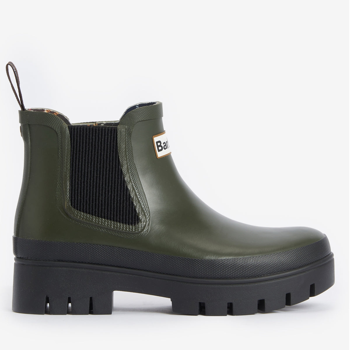 Barbour Halton Women's Wellington Boots | Olive / Black