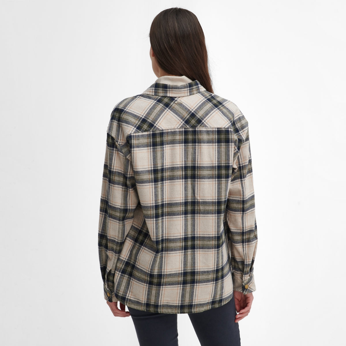 Barbour Highfield Check Women's Shirt | Sand Dune Check