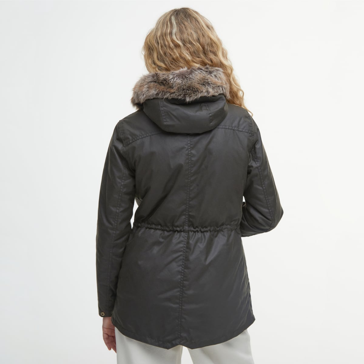 Barbour Kelsall Women's Waxed Jacket | Olive