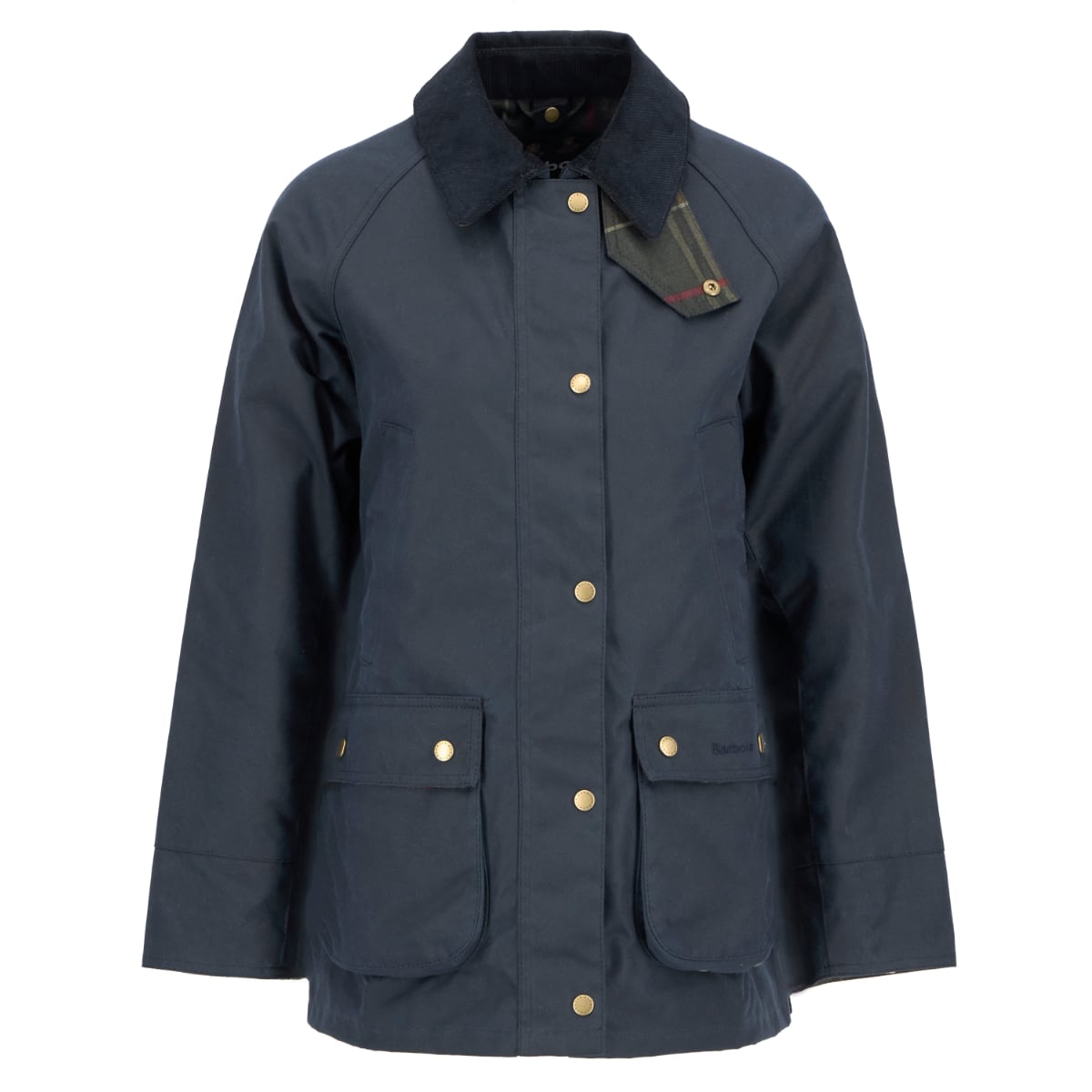 Ladies navy barbour jacket online