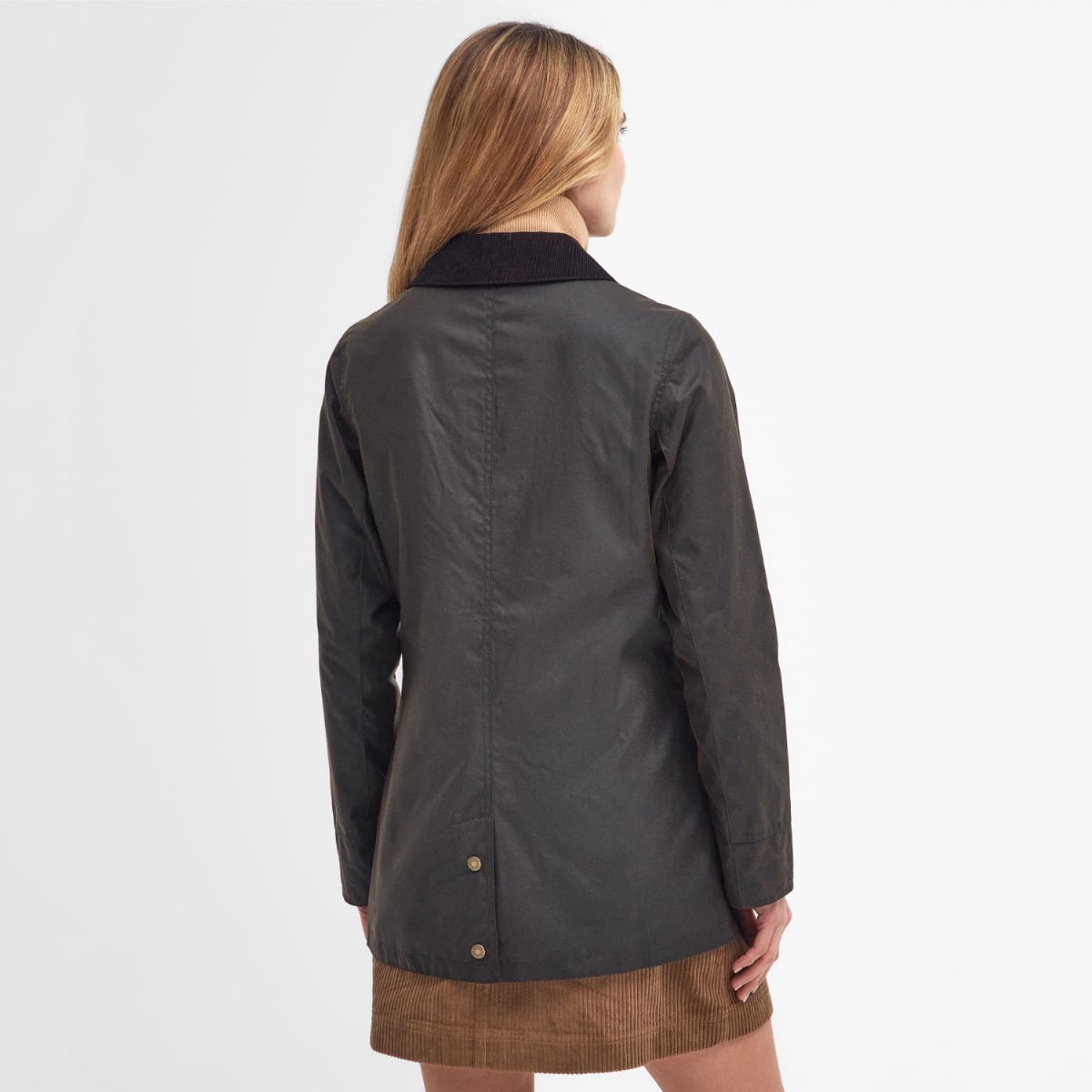 Barbour Fiddich Women's Waxed Jacket | Olive