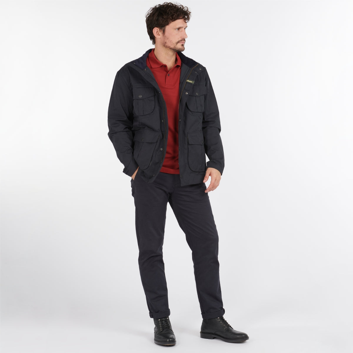 Barbour Sanderling Men's Casual Jacket | Navy