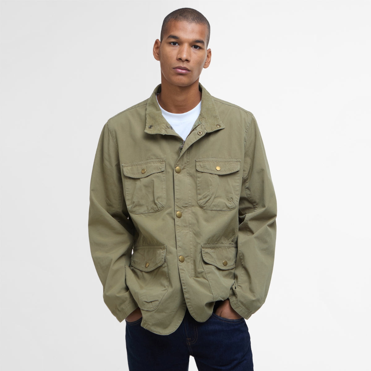 Barbour Ogston Men's Casual Jacket | Bleached olive