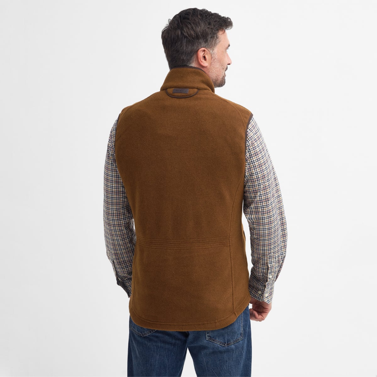 Barbour Langdale Fleece Men's Gilet | Rust