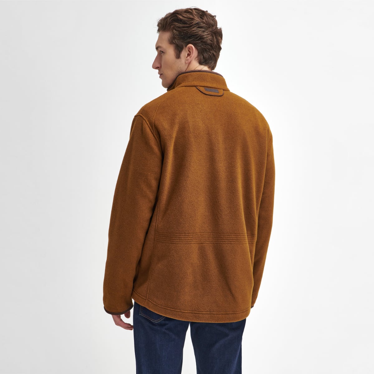 Barbour Langdale Fleece Men's Jacket | Rust