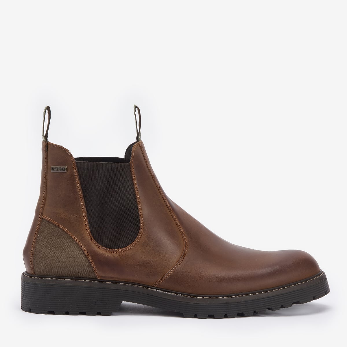 Barbour Patton Men's Chelsea Boots | Teak