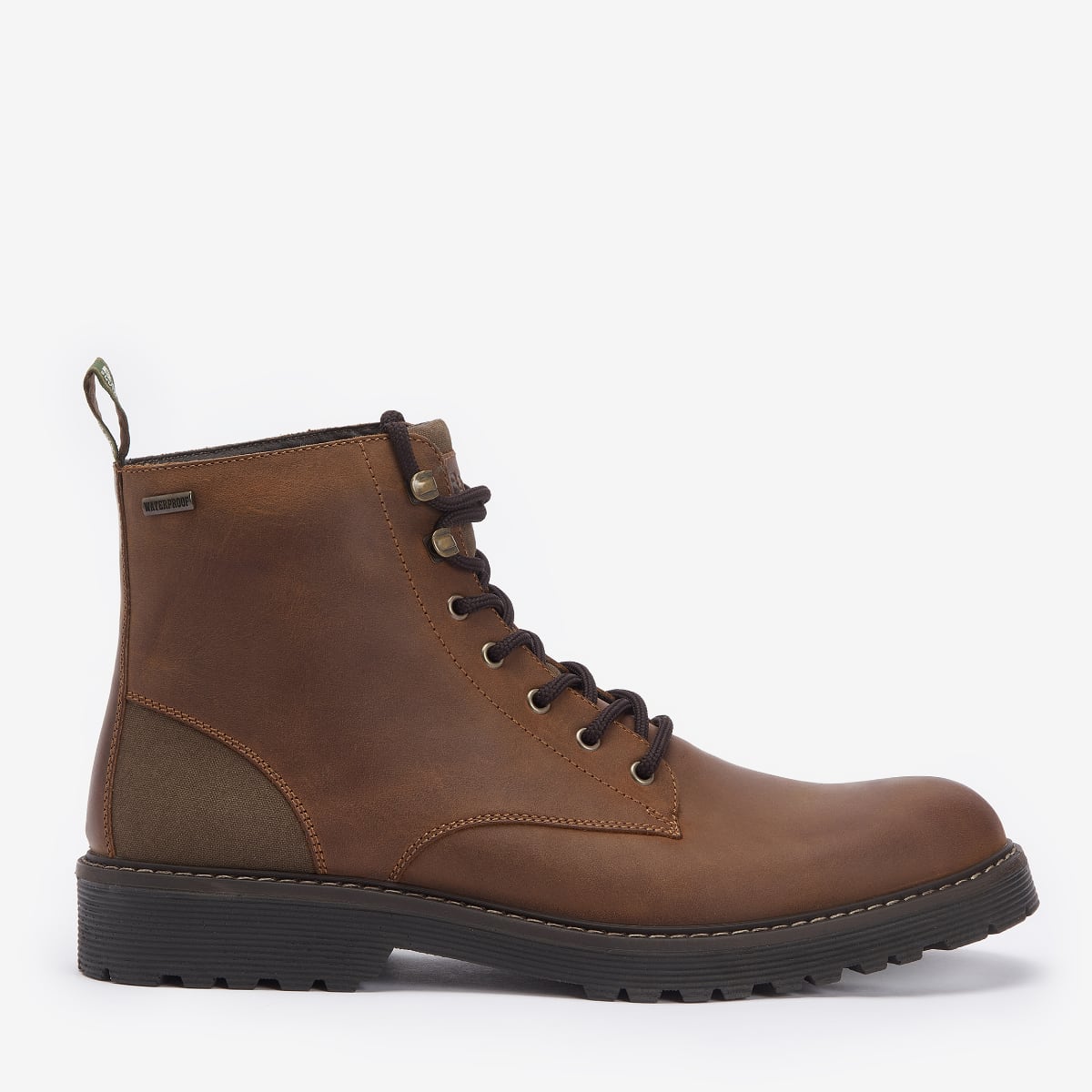 Barbour Harvey Men's Derby Boots | Teak