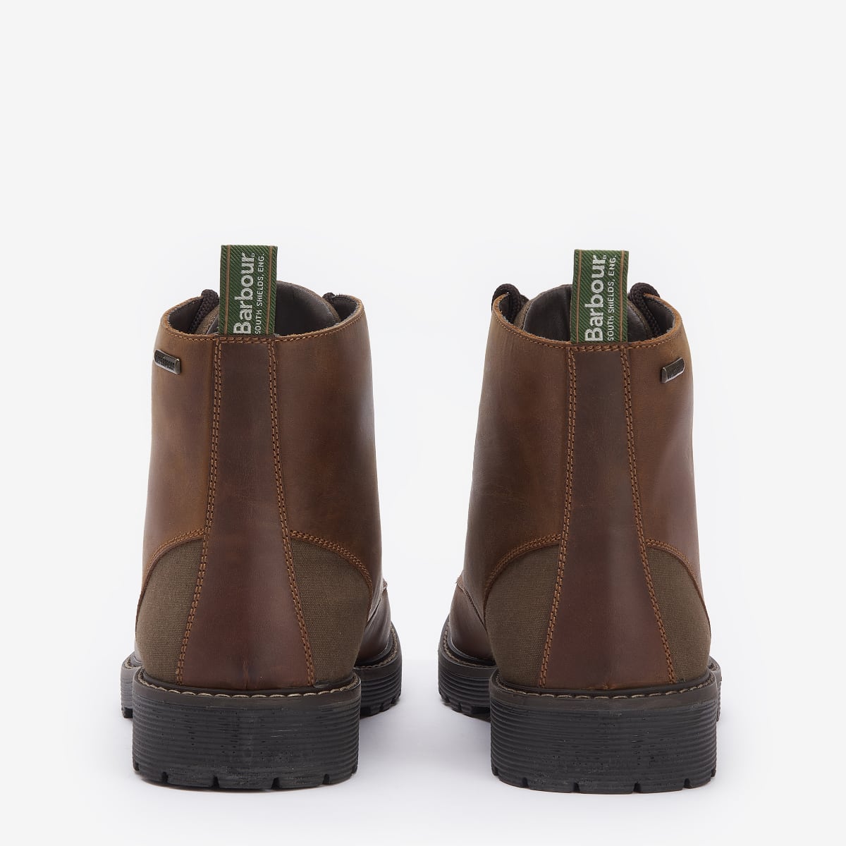 Barbour Harvey Men's Derby Boots | Teak