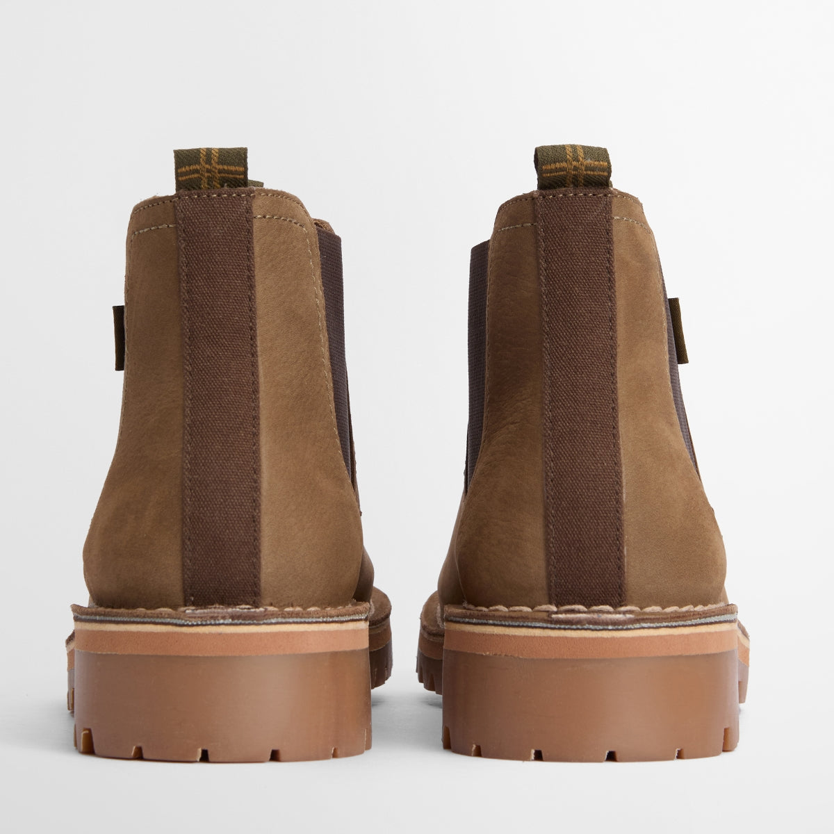 Barbour Abel Men's Chelsea Boots | Taupe Suede