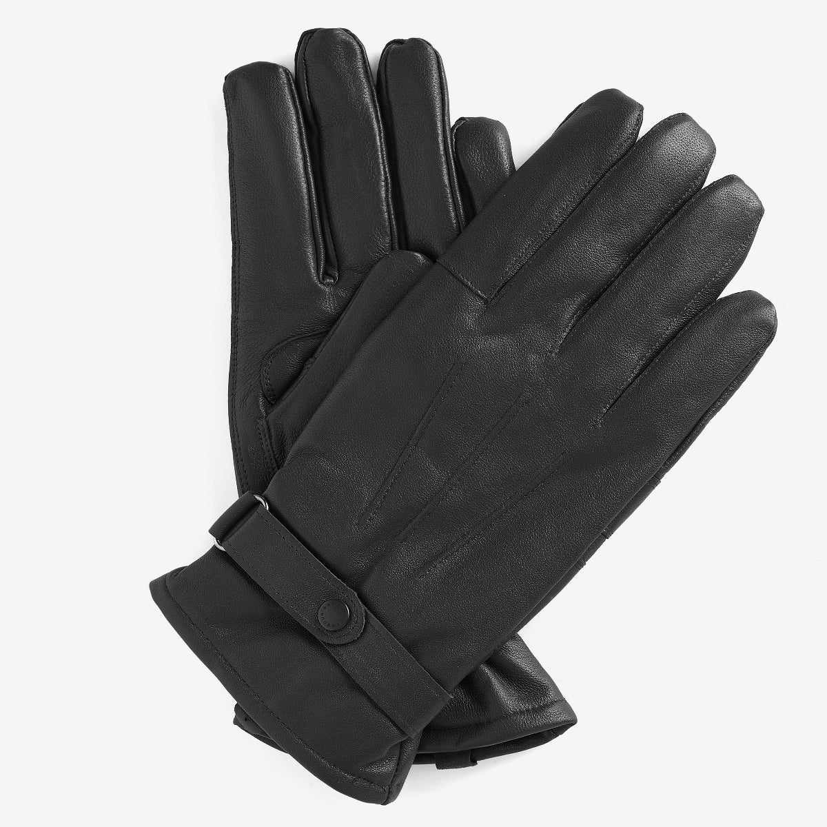 Barbour Burnish Leather Thinsulate Gloves | Black