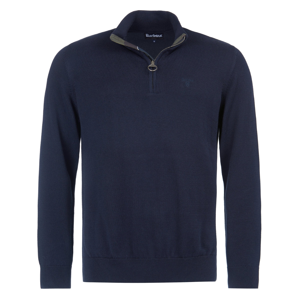 Barbour Cotton Half Zip | Navy