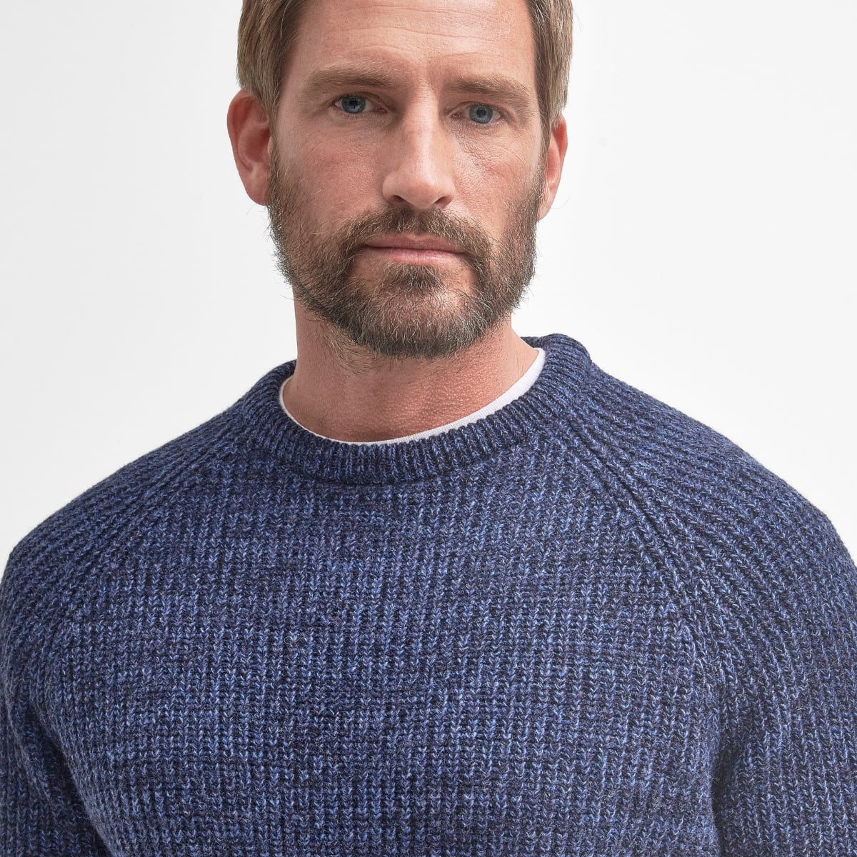 Barbour Horseford Crew Neck Sweater | Navy