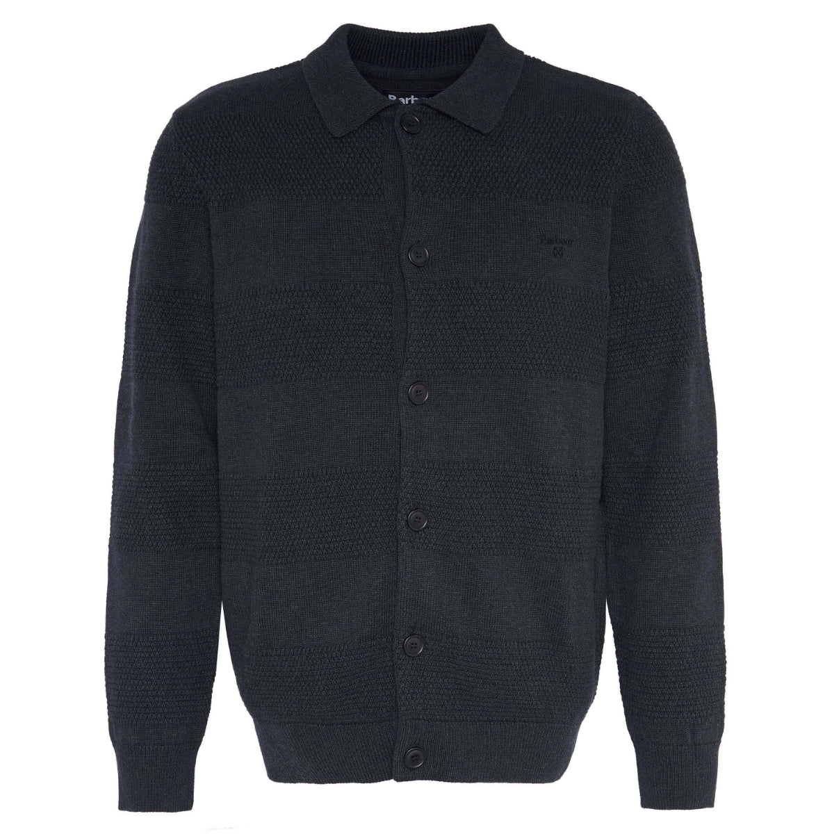 Barbour Filley Men's Cardigan | Black Marl