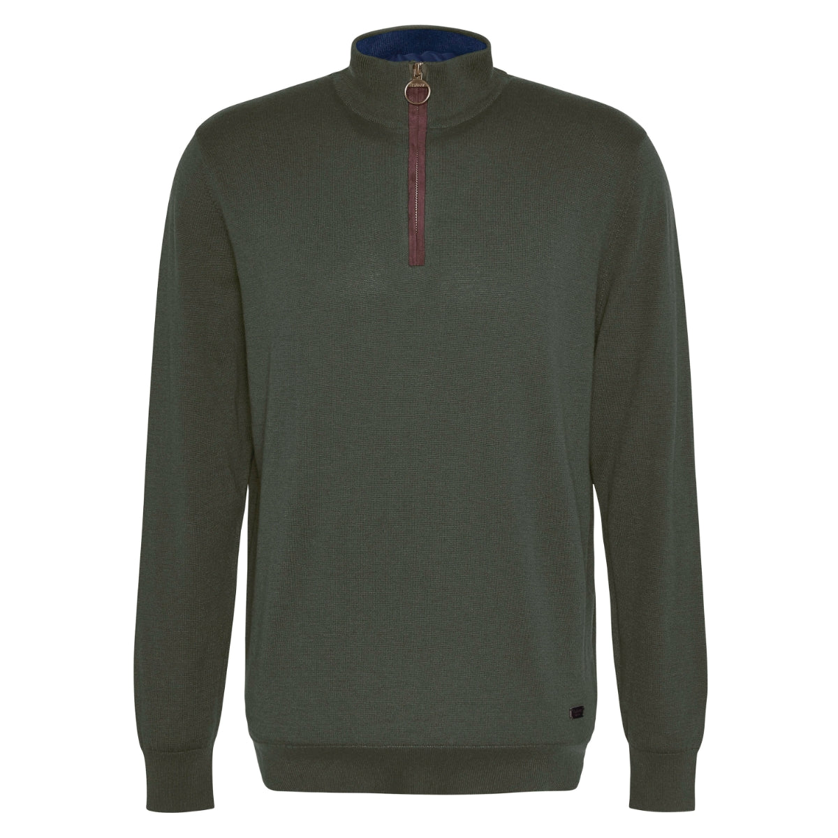 Barbour Bayfield Half-Zip Men's Jumper | Mid Olive