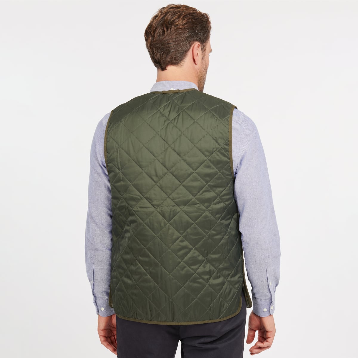 Barbour vest mens sales Green