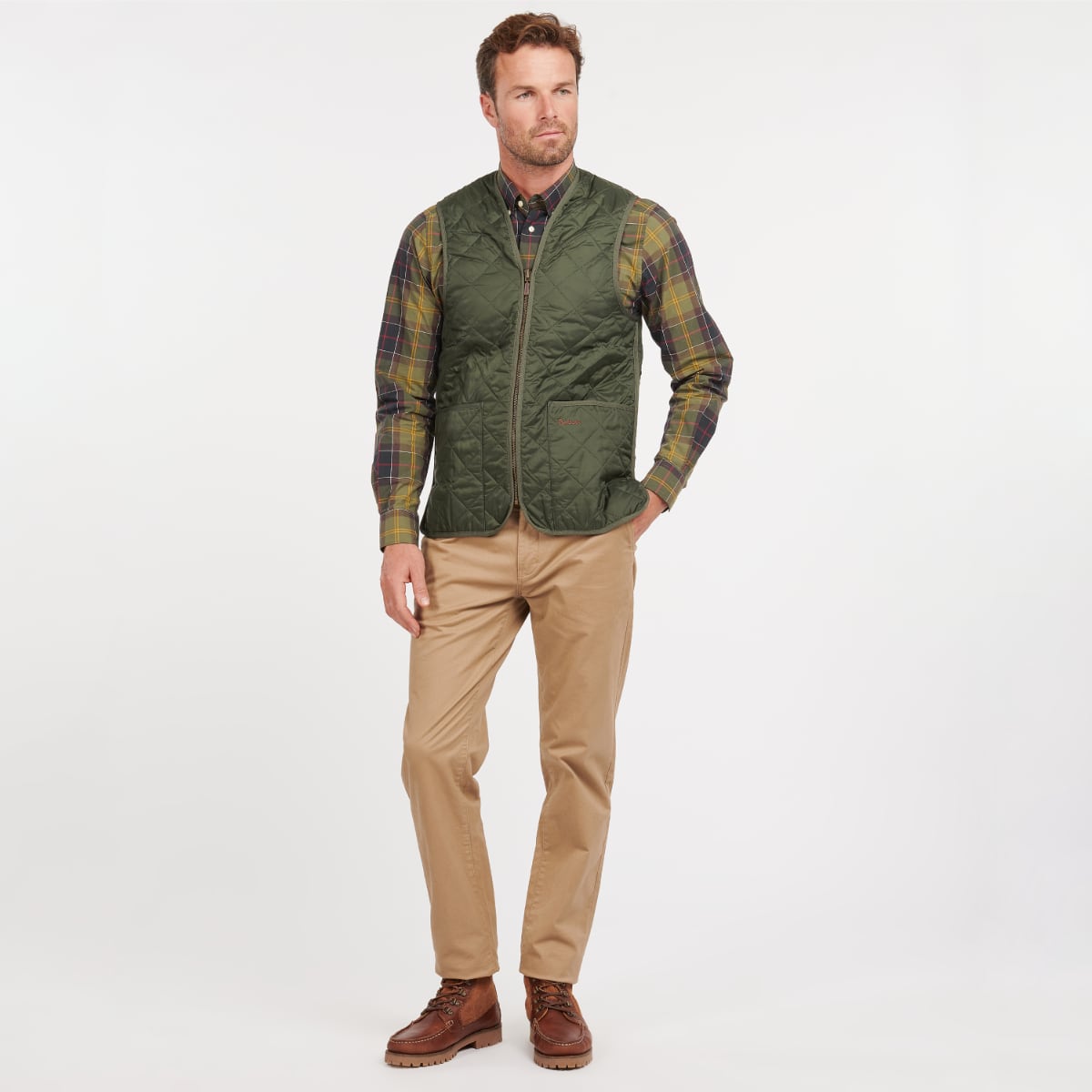 Barbour quilted zip in liner best sale men's gilet