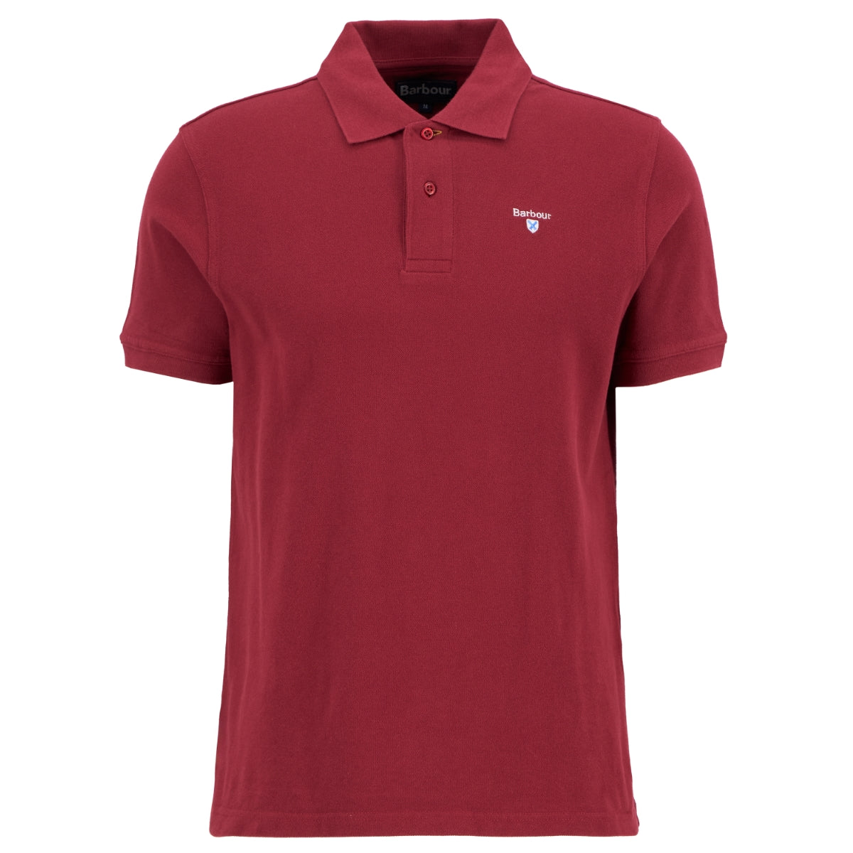 Barbour Men's Sports Polo Shirt | Biking Red