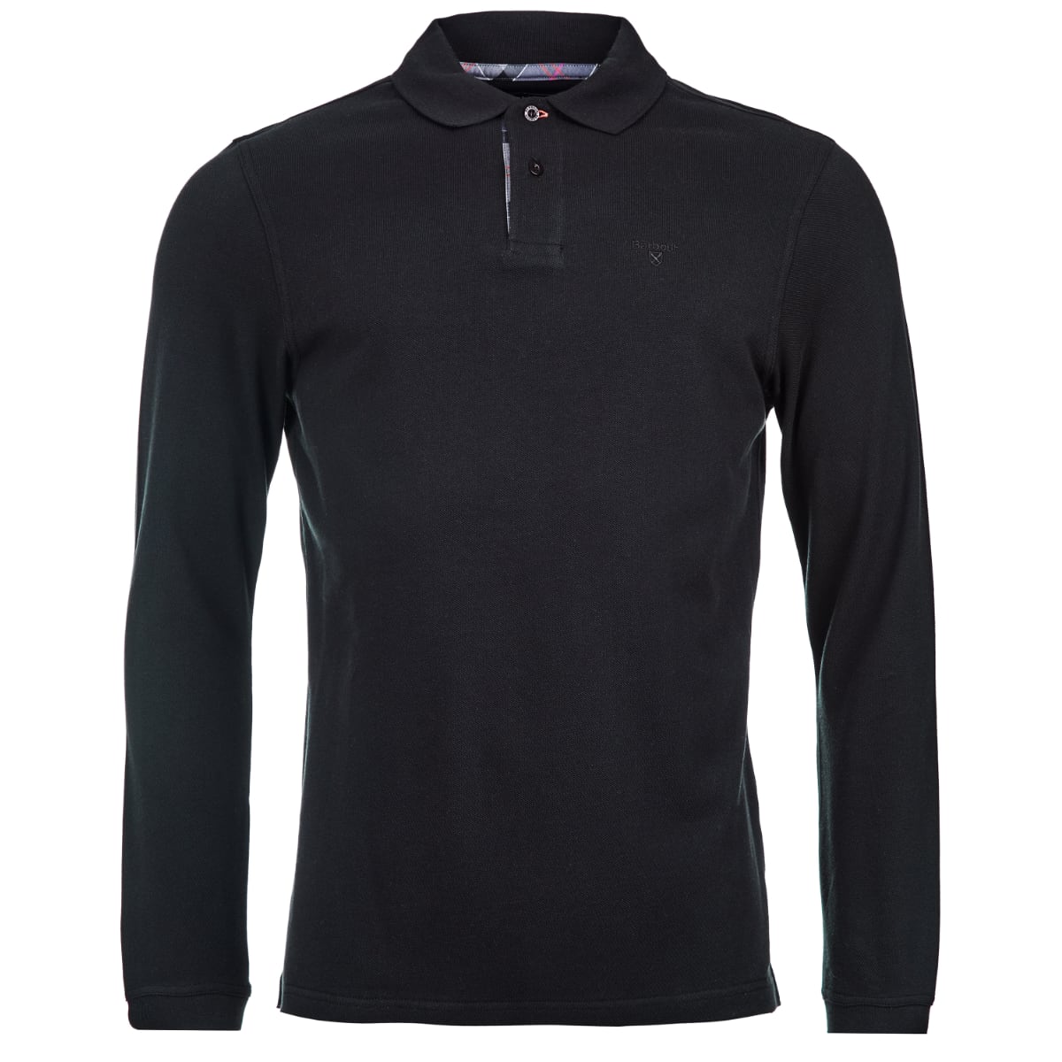 Barbour Long Sleeve Men's  Polo | Black