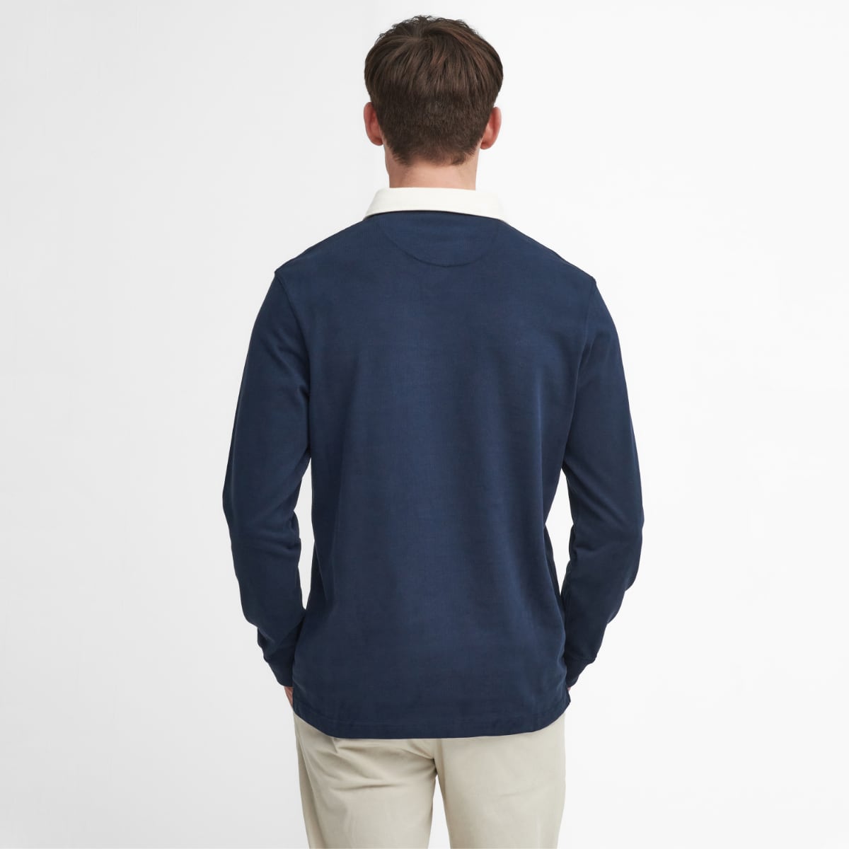 Barbour Howtown Men's Rugby Shirt | Navy