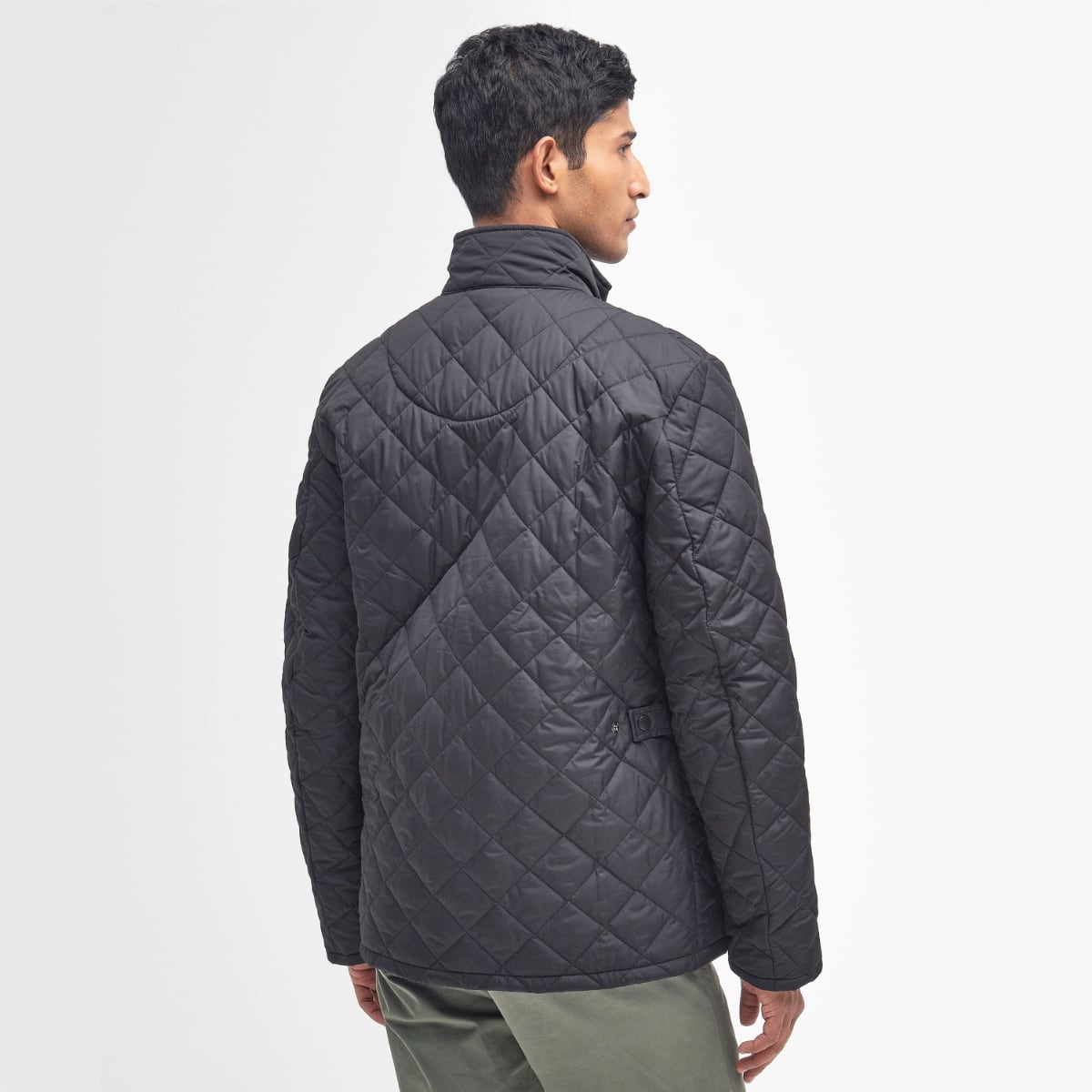 Barbour Chelsea Sportsquilt Quilted Men's Jacket | Black