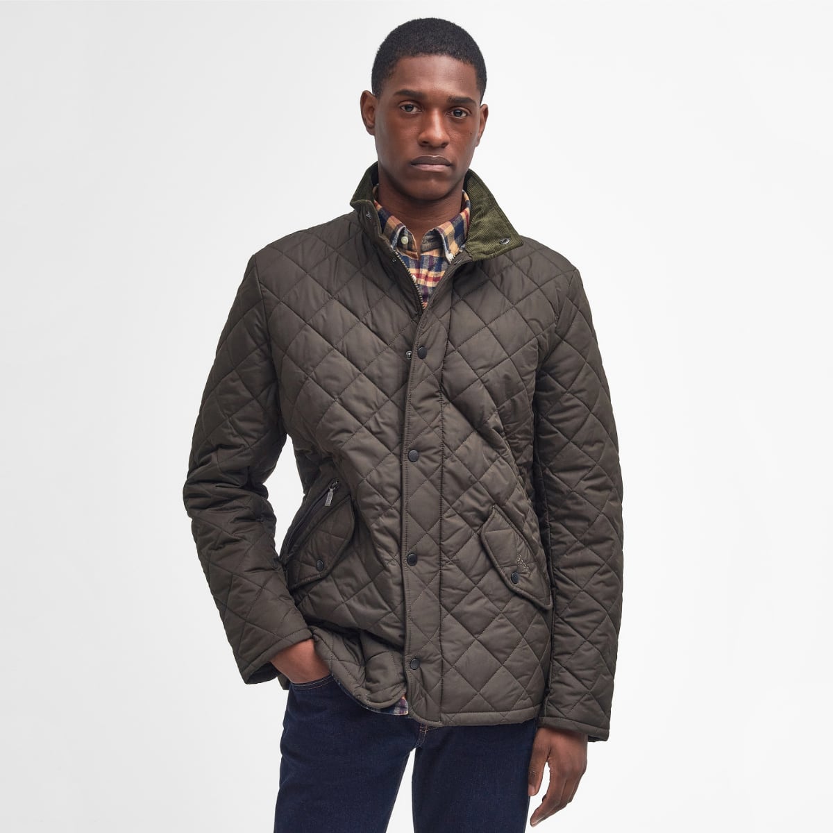 Barbour Chelsea Sportsquilt Quilted Men's Jacket | Olive