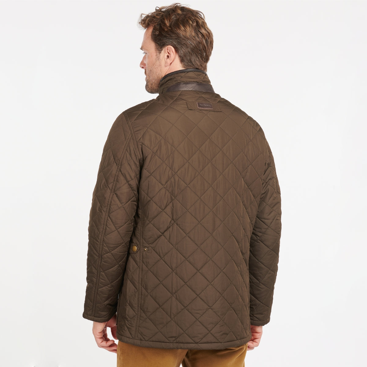 Barbour Devon Quilted Men's Jacket | Olive