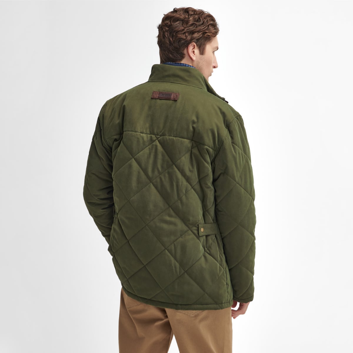 Barbour Elter Quilted Men's Jacket | Olive