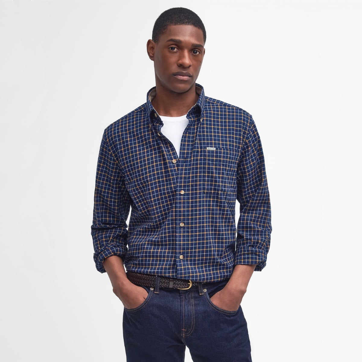 Barbour Bank Regular Fit Men's Shirt | Navy