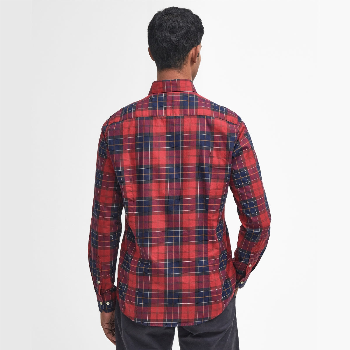 Barbour Wetheram Tailored Fit Men's Shirt | Red