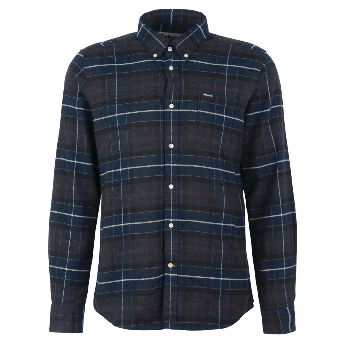 Barbour Kyeloch Tailored Fit Men's Shirt | Black Slate