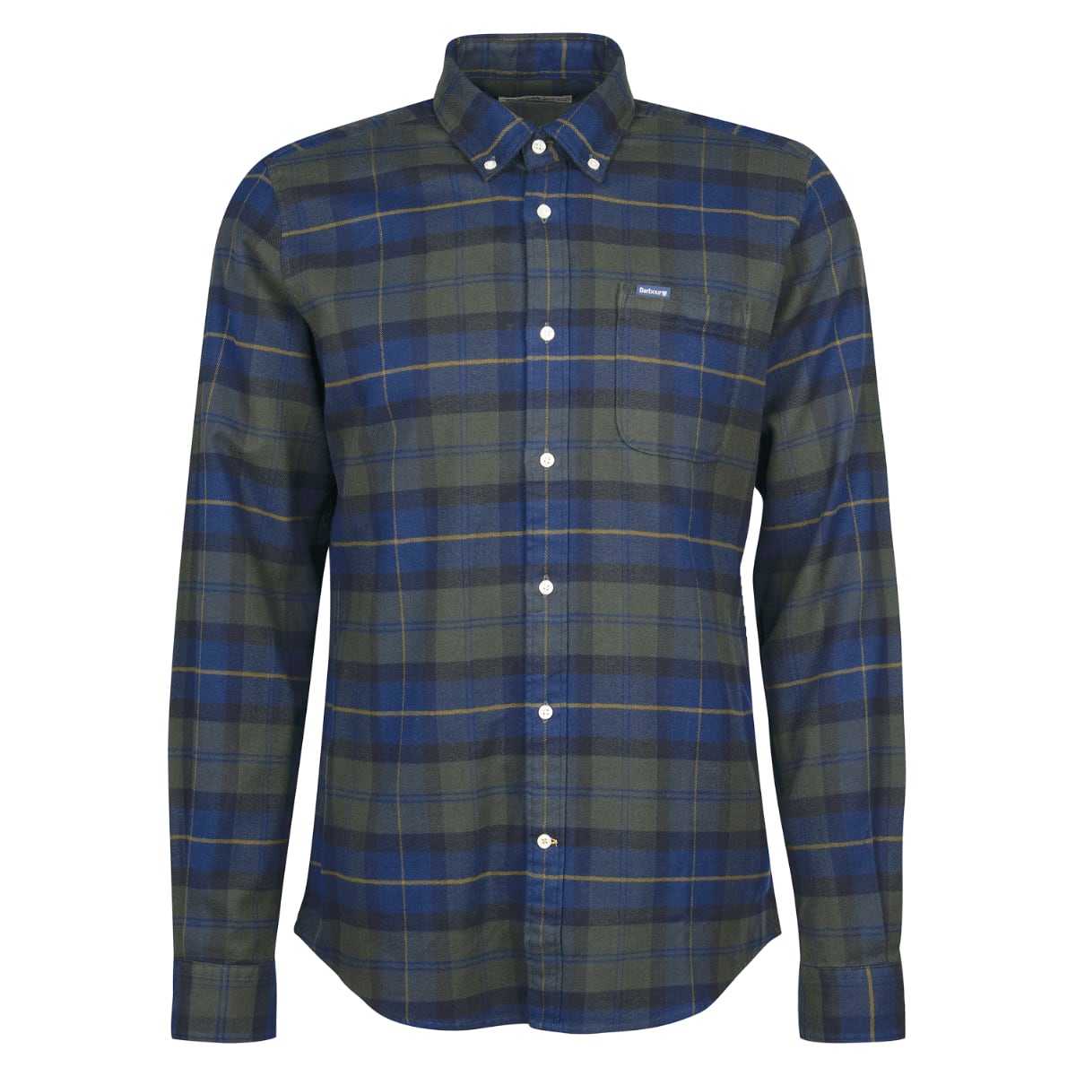 Barbour Kyeloch Tailored Fit Men's Shirt | Olive Night