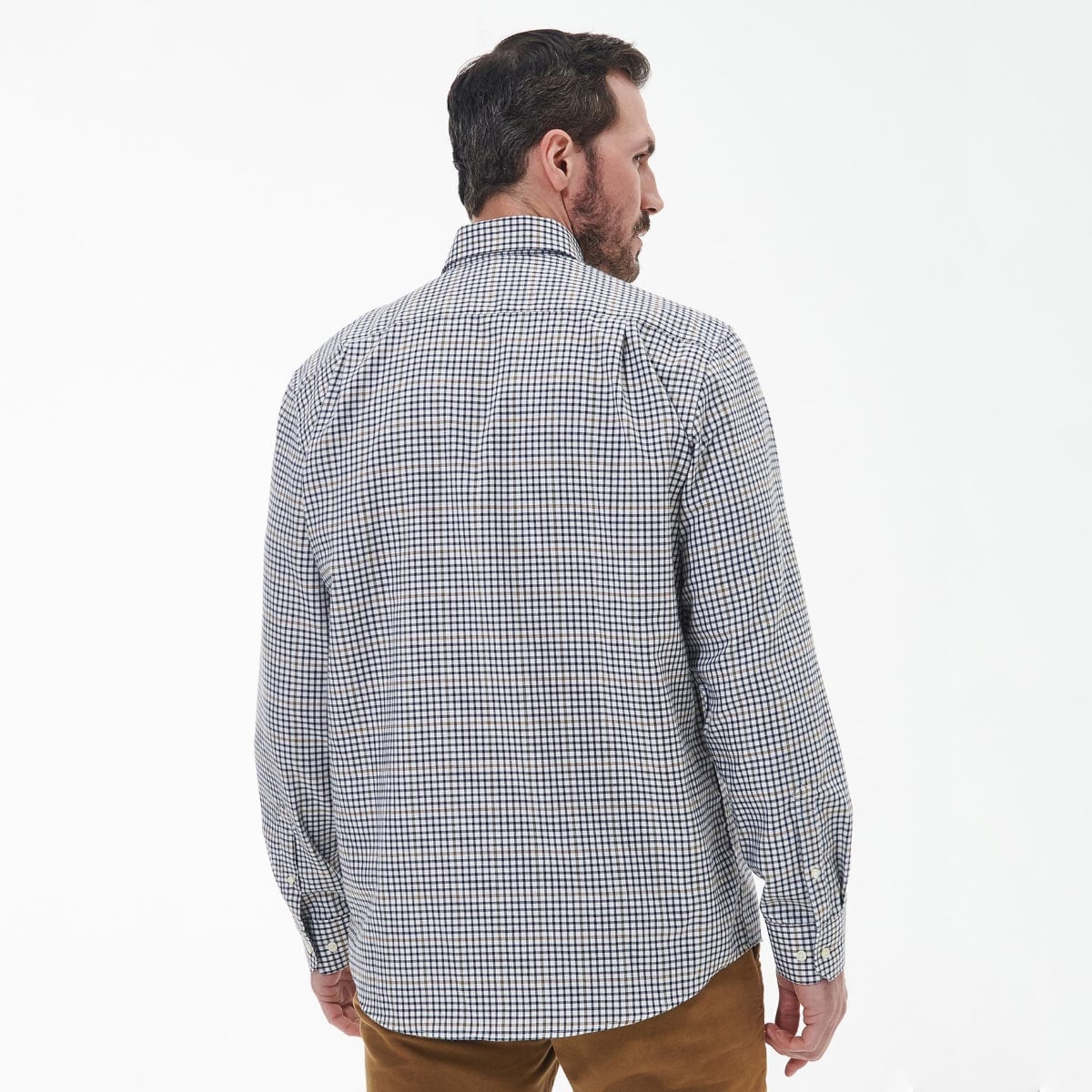 Barbour Henderson Thermo Weave Regular Fit Men's Shirt | Whisper White