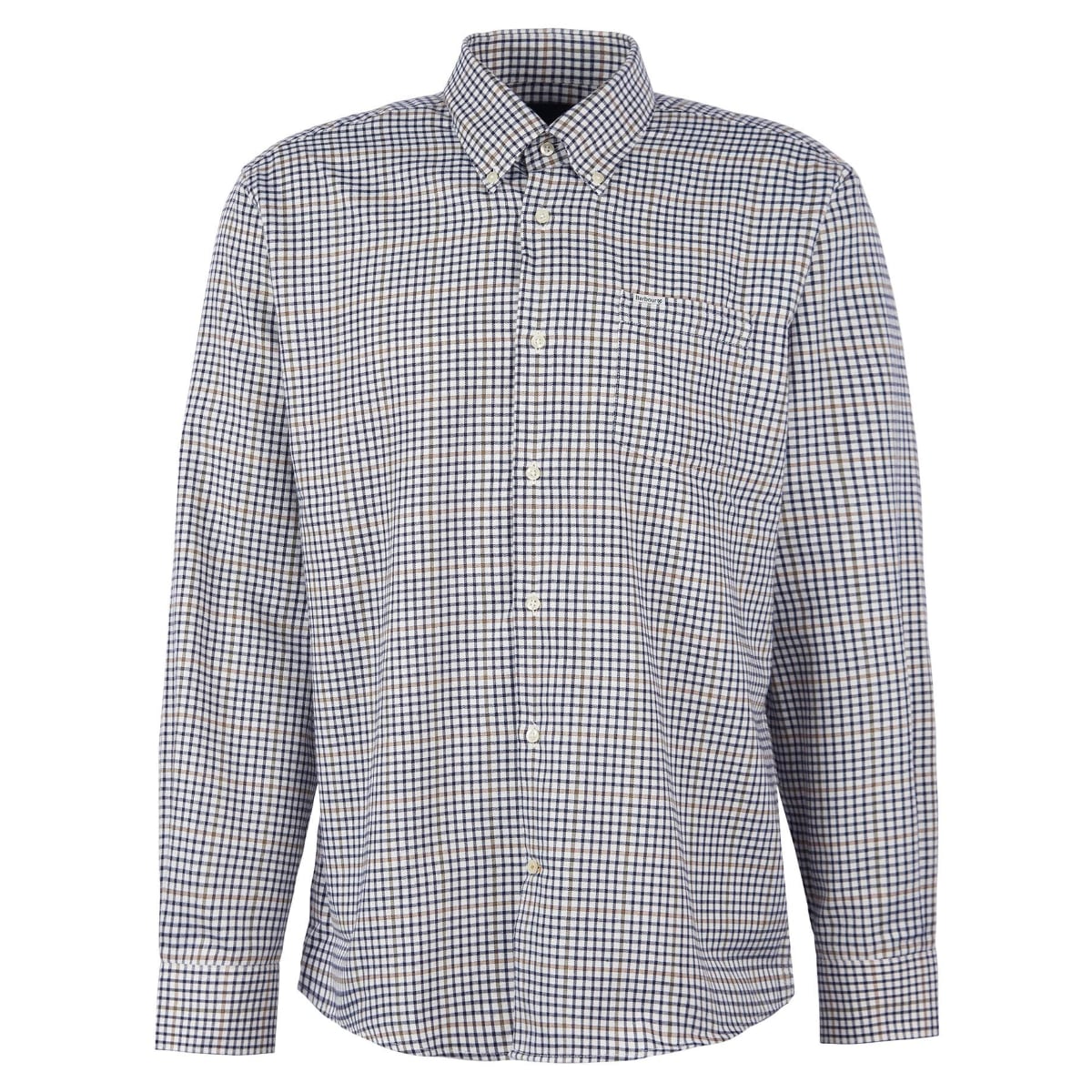 Barbour Henderson Thermo Weave Regular Fit Men's Shirt | Whisper White