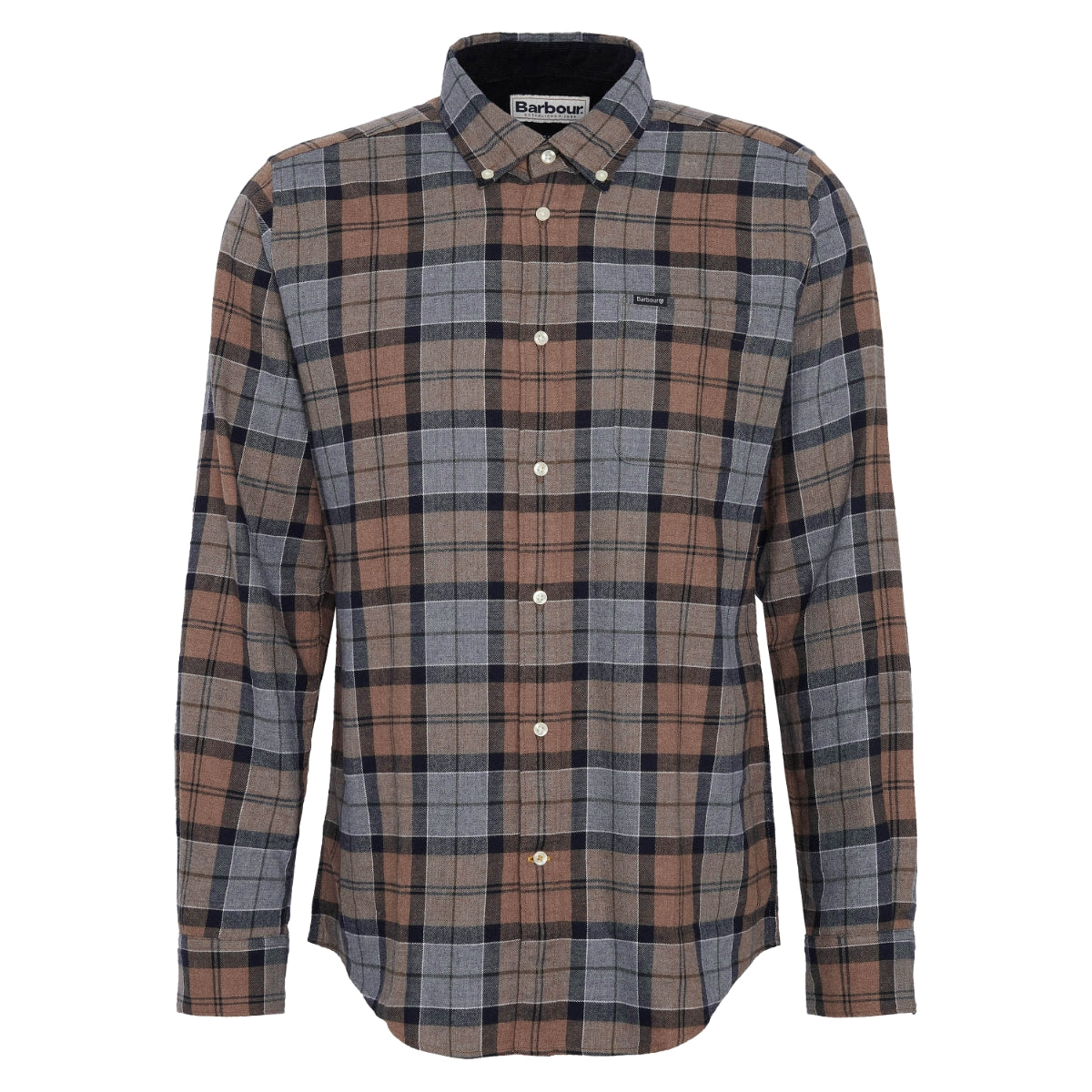 Barbour Rasay Tailored Fit Men's Shirt | Cedarwood