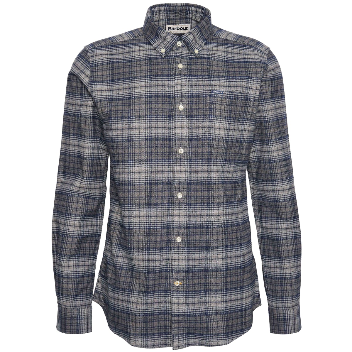 Barbour Forestfield Tailored Fit Men's Shirt | Grey Marl