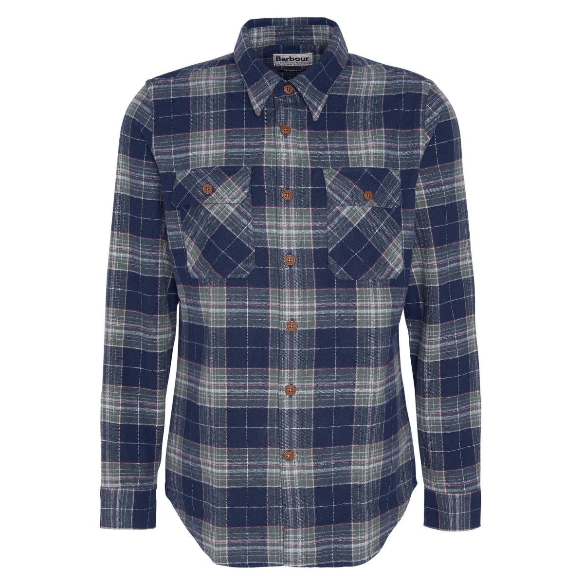 Barbour Allenhill Tailored Fit Men's Shirt | Navy