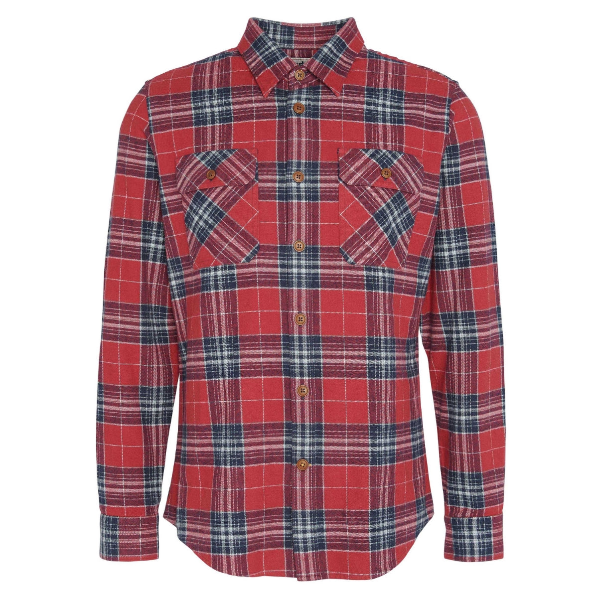 Barbour Allenhill Tailored Fit Men's Shirt | Highland Red