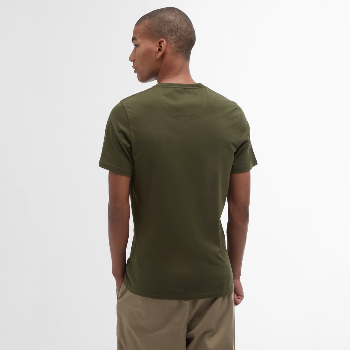 Barbour Men's Sports T-Shirt | Mid Olive