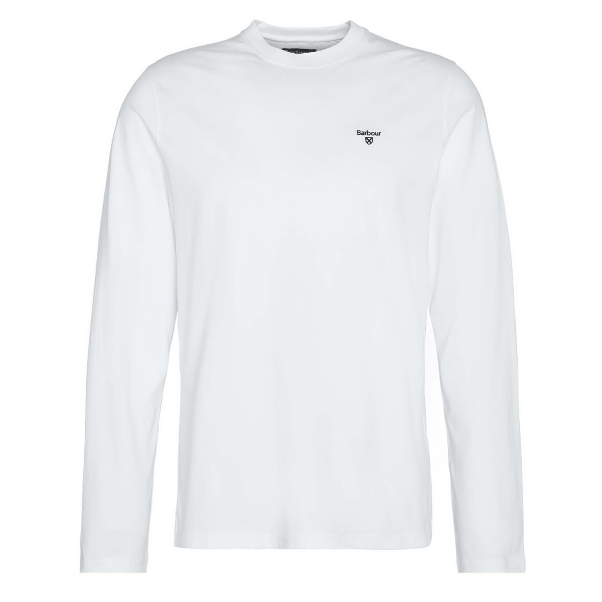 Barbour Men's LONG SLEEVE Sports T-Shirt | White