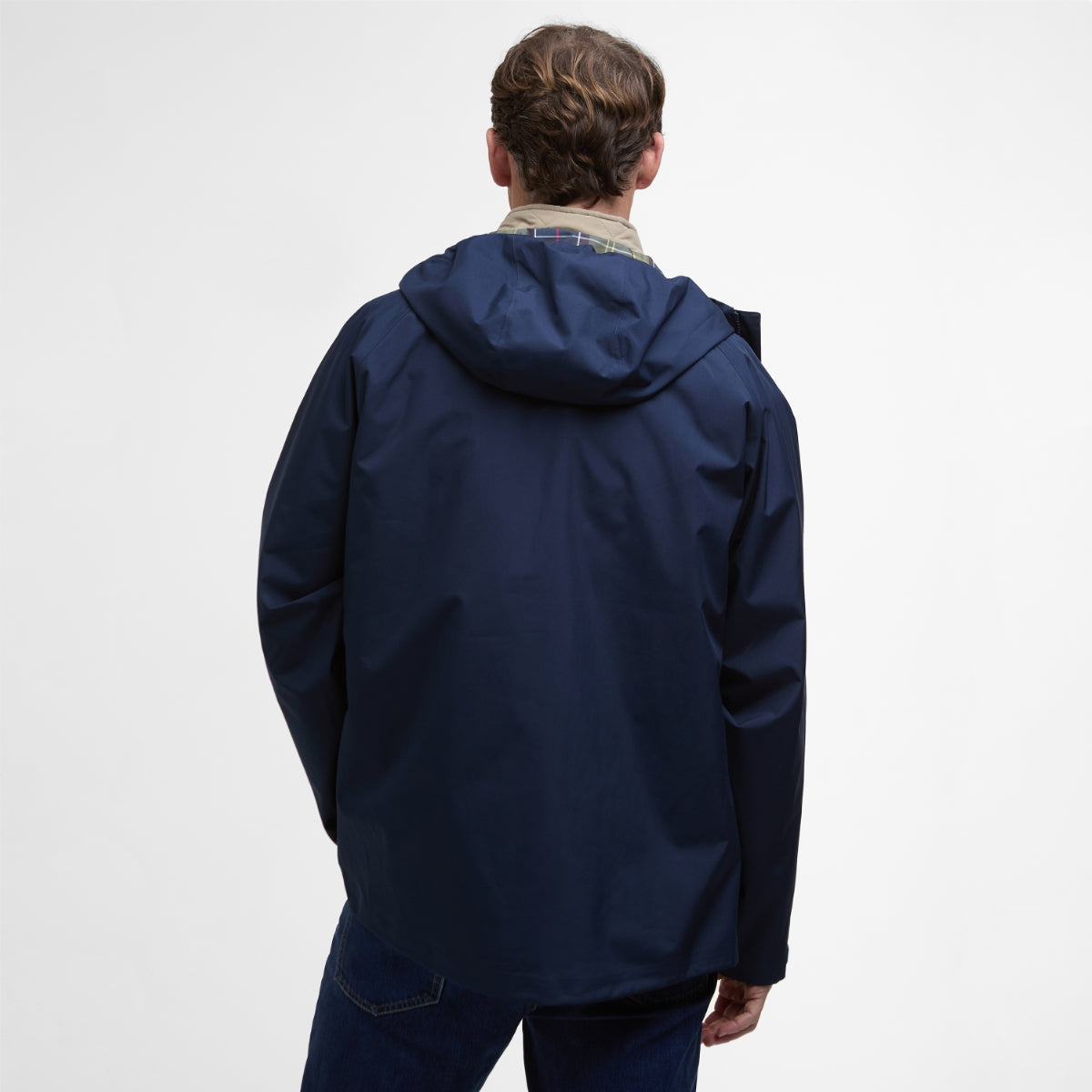 Barbour Trover Waterproof Men's Jacket | Navy