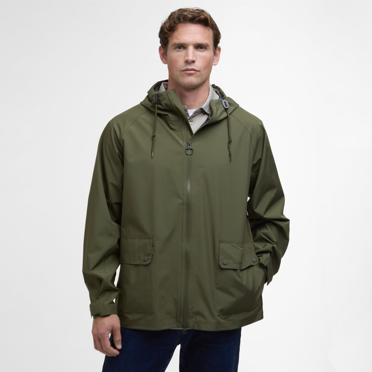 Barbour Trover Waterproof Men's Jacket | Fern