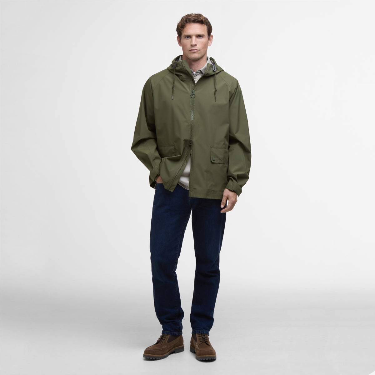 Barbour Trover Waterproof Men's Jacket | Fern