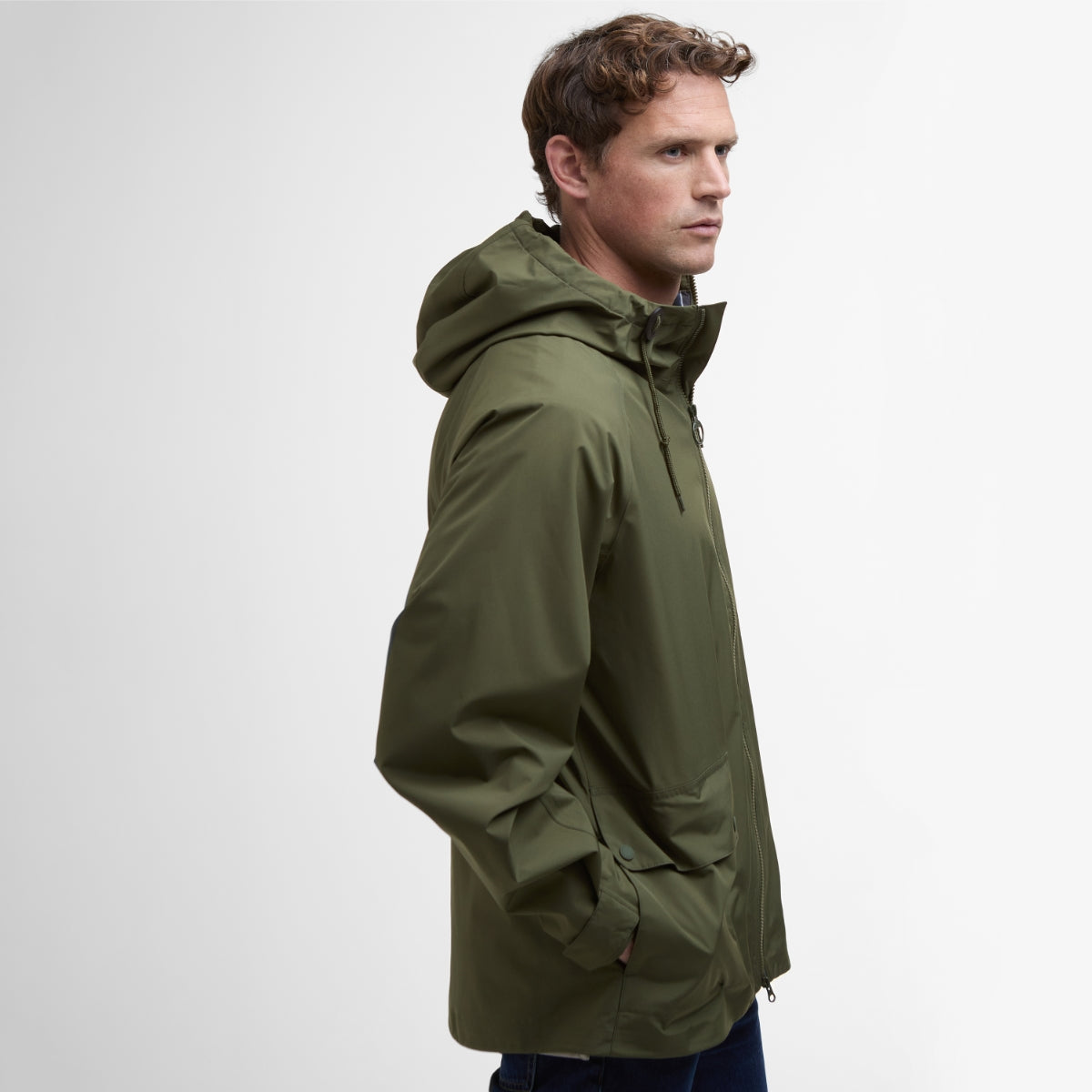 Barbour Trover Waterproof Men's Jacket | Fern