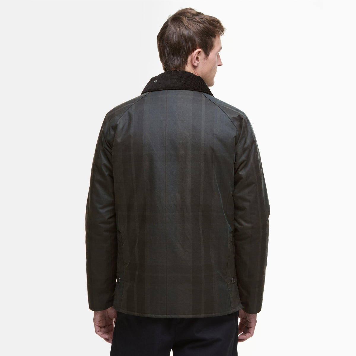 Barbour Check Bedale Men's Waxed Jacket | Dundee Tartan