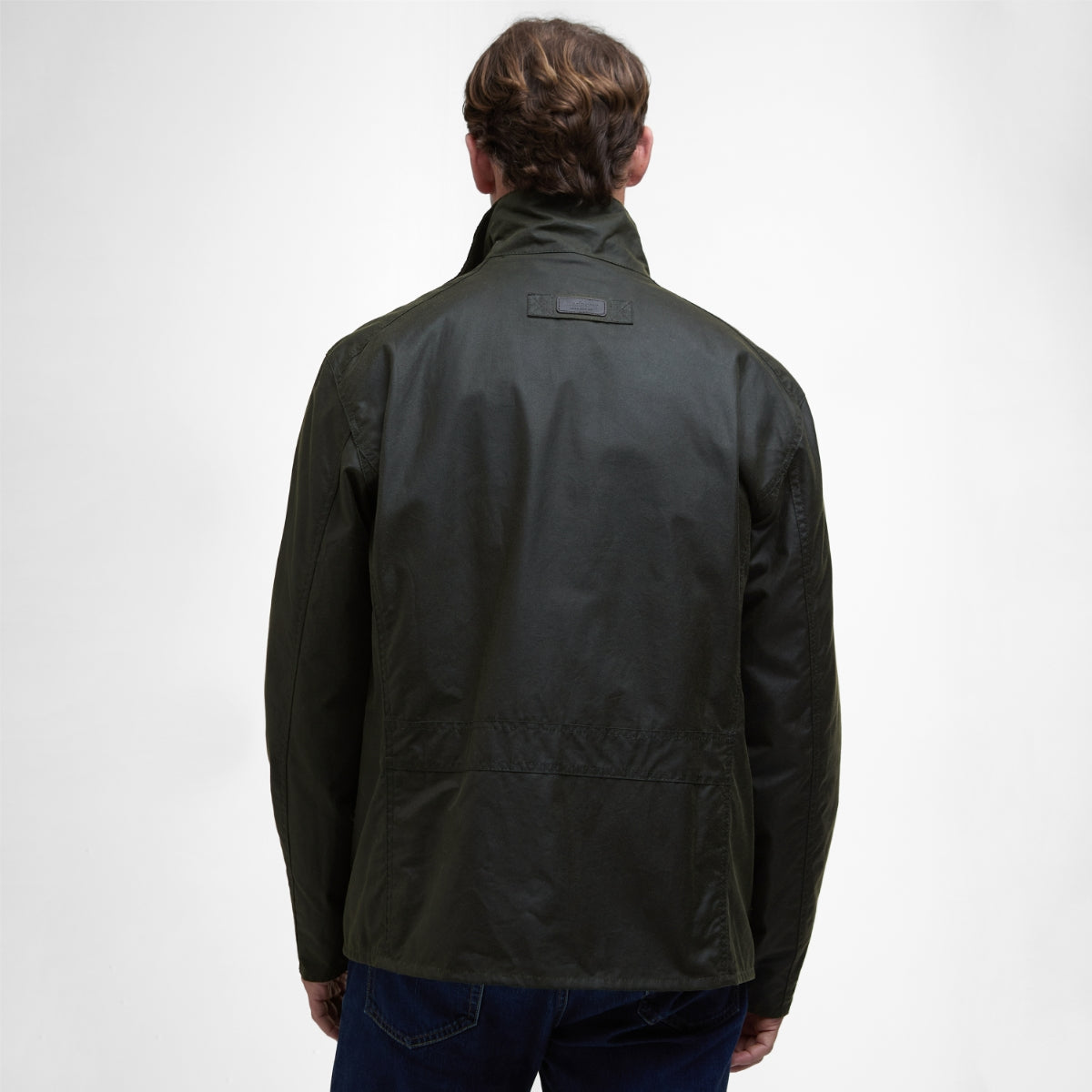 Barbour Sander Men's Waxed Jacket | Fern