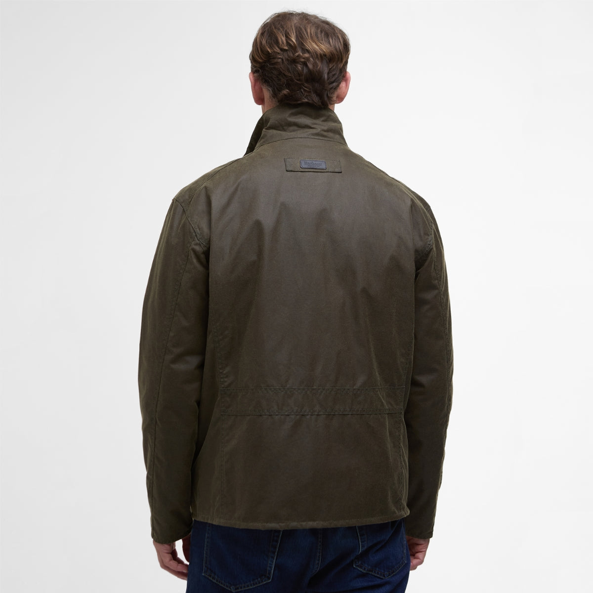 Barbour Sander Men's Waxed Jacket | Beech