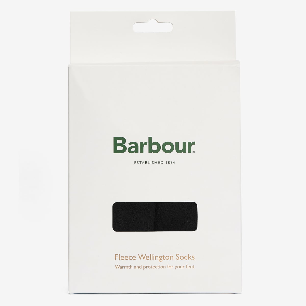 Barbour Fleece Wellington Unisex Socks | Black