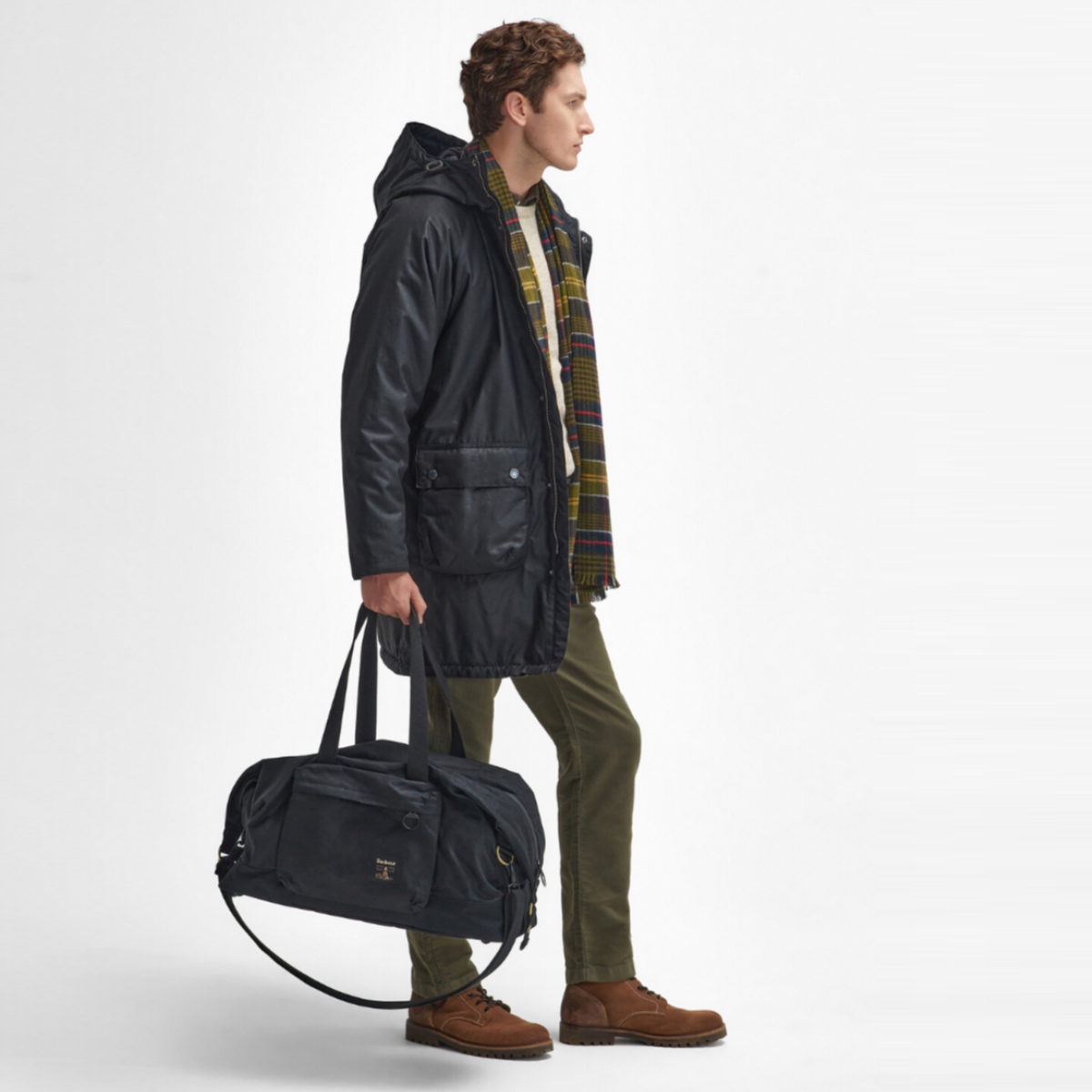 Barbour Field Wax Holdall | Black