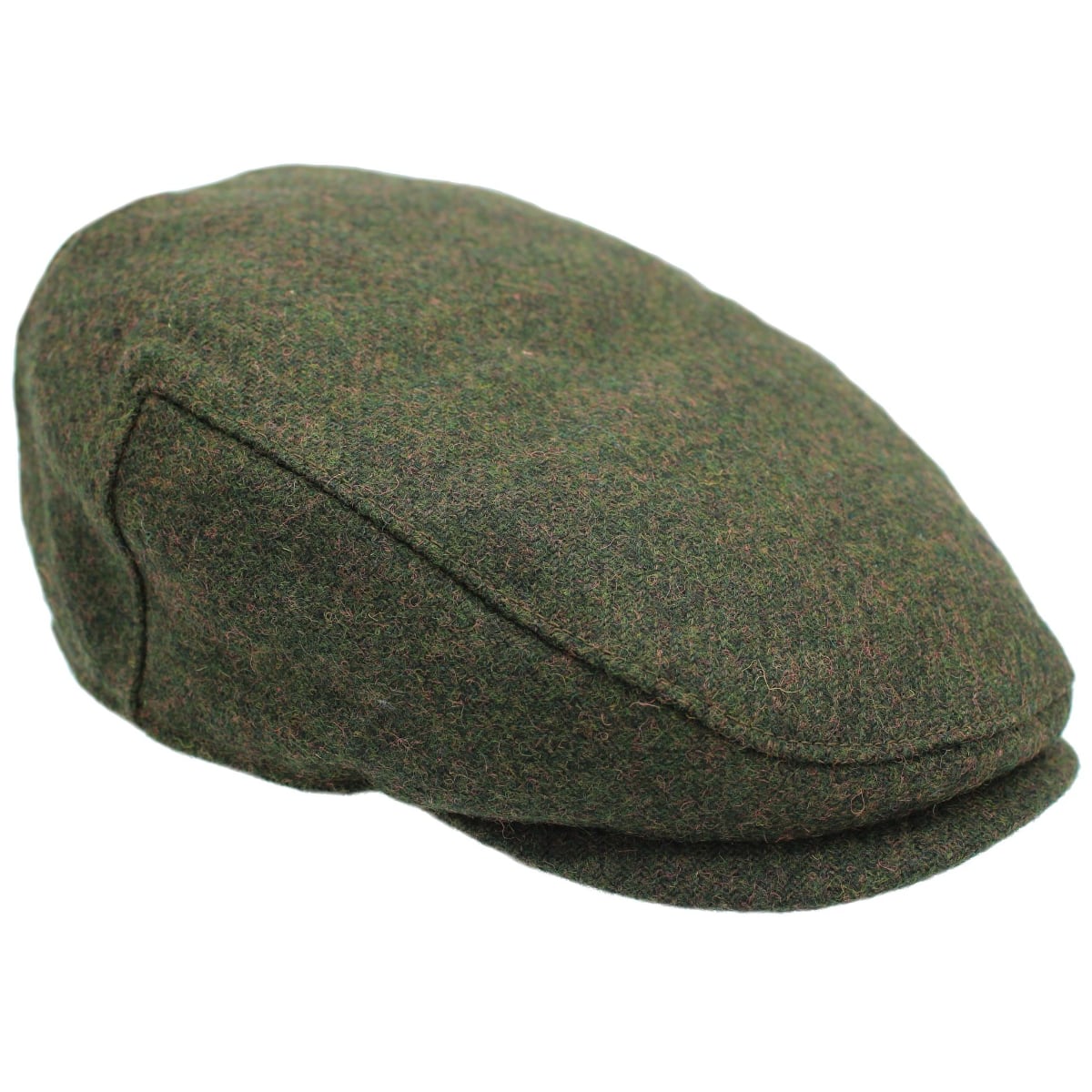 New Heather Hats Selby Tweed Cap | Forest