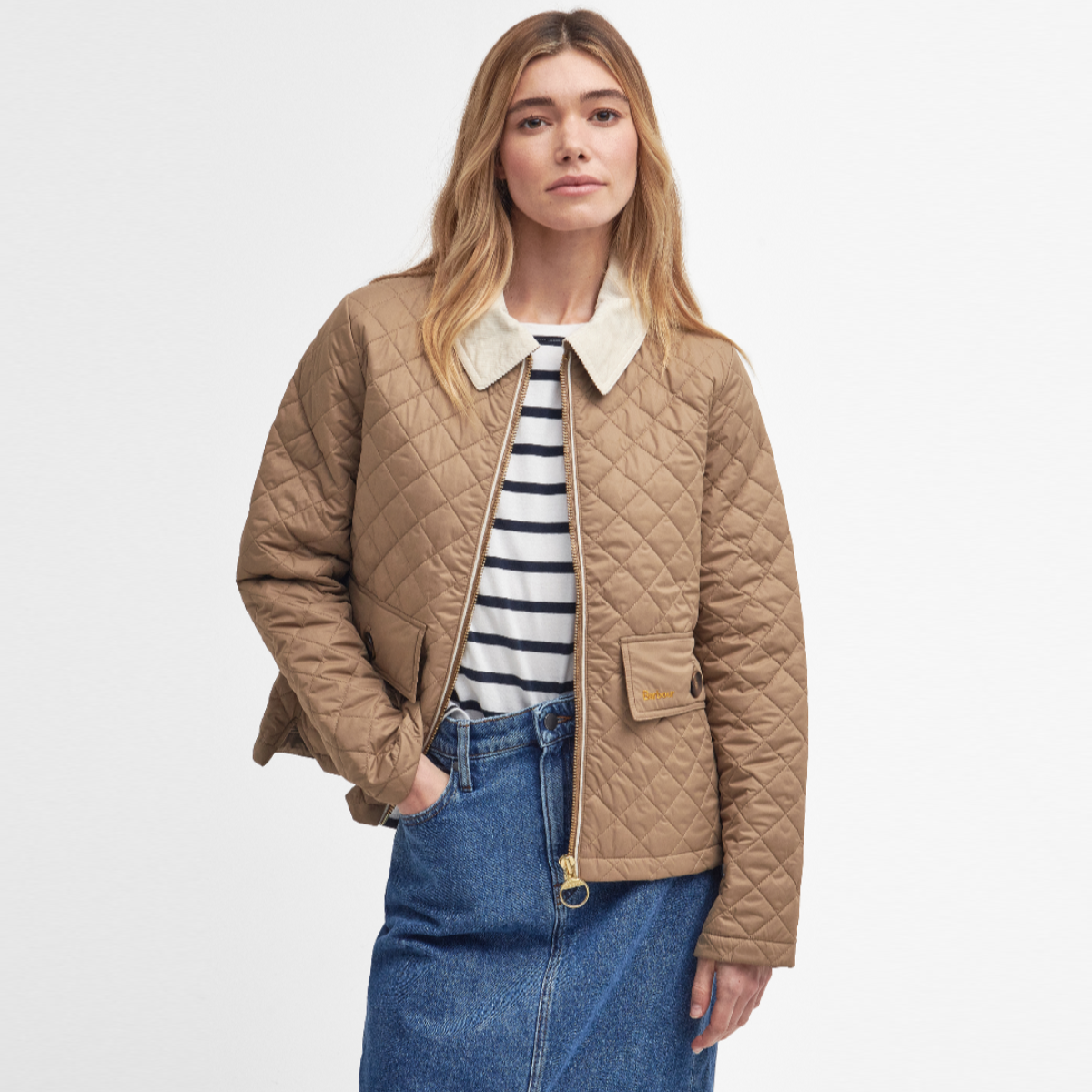 Barbour Leia Women's Quilted Jacket | Hazelnut